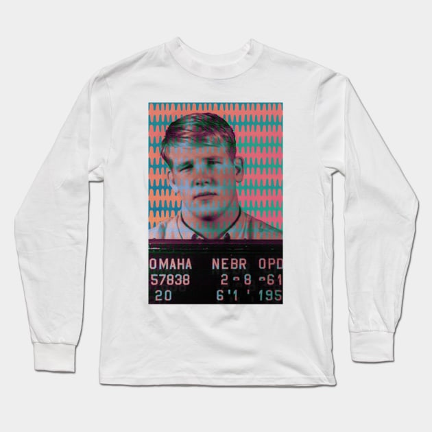 Nick Nolte Mugshot Long Sleeve T-Shirt by SABREart